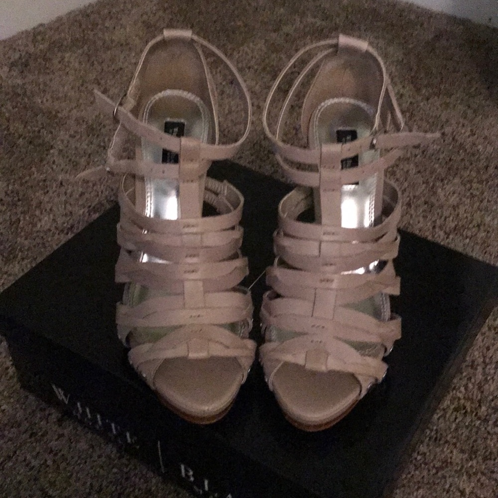 Stacked sandals